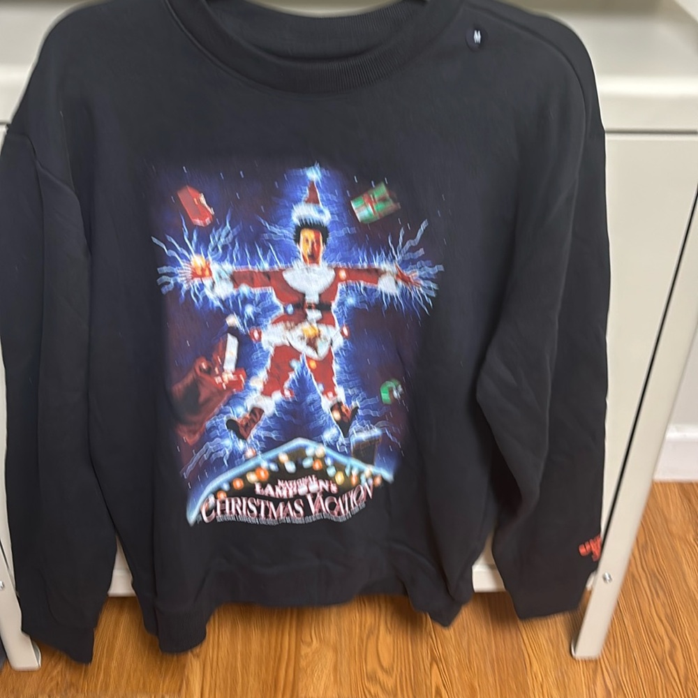 National Lampoon’s Christmas Vacation Sweatshirt Medium Clark Griswold